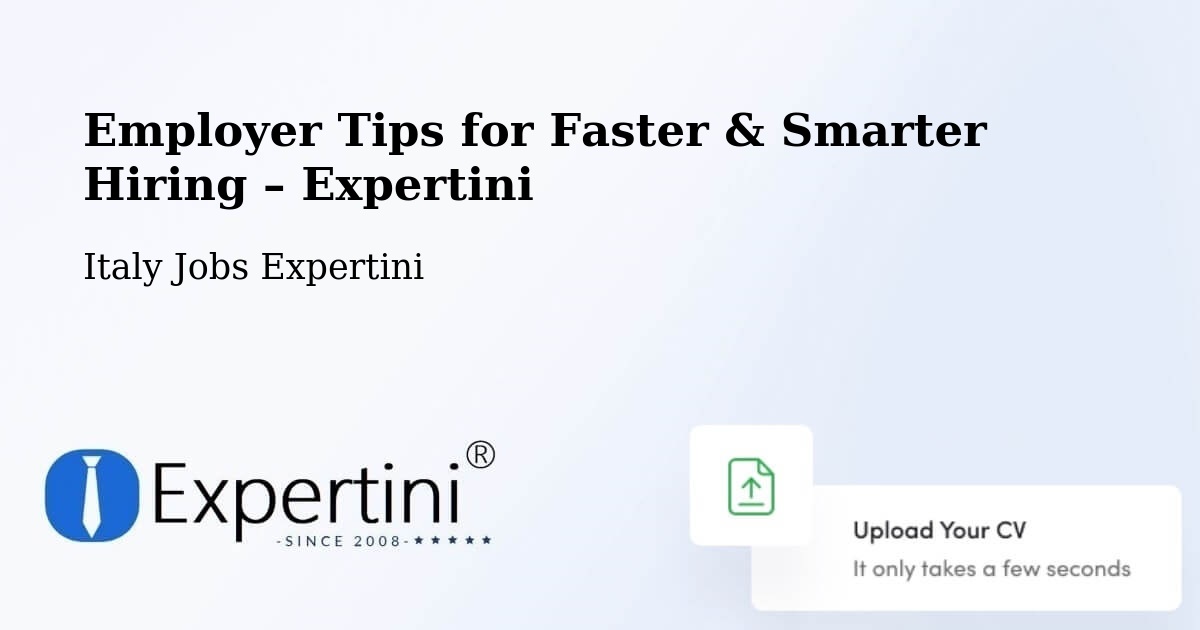 Employer Tips for Hiring & Recruitment – Setzu - Setzu, Italy Jobs Expertini